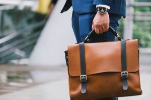 leather laptop bag