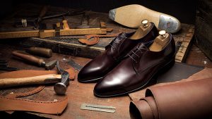 Handmade leather shoes