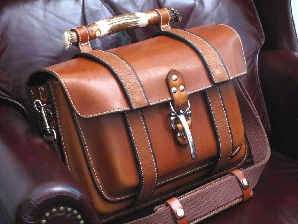 brown large leather diaper bag backpack