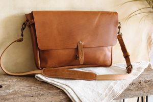 heritage leather bag