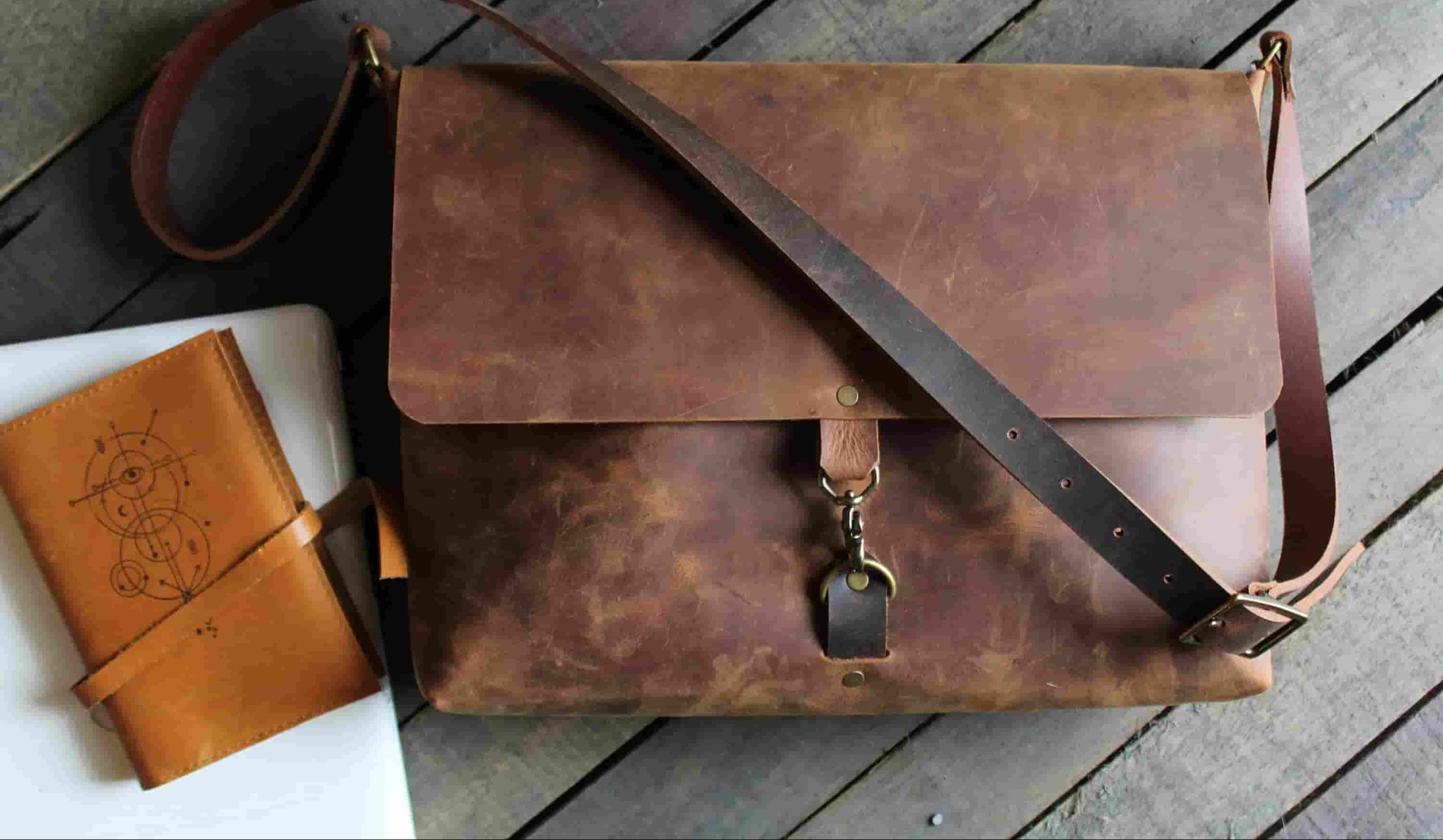  Introducing pouch leather bag + the best purchase price 