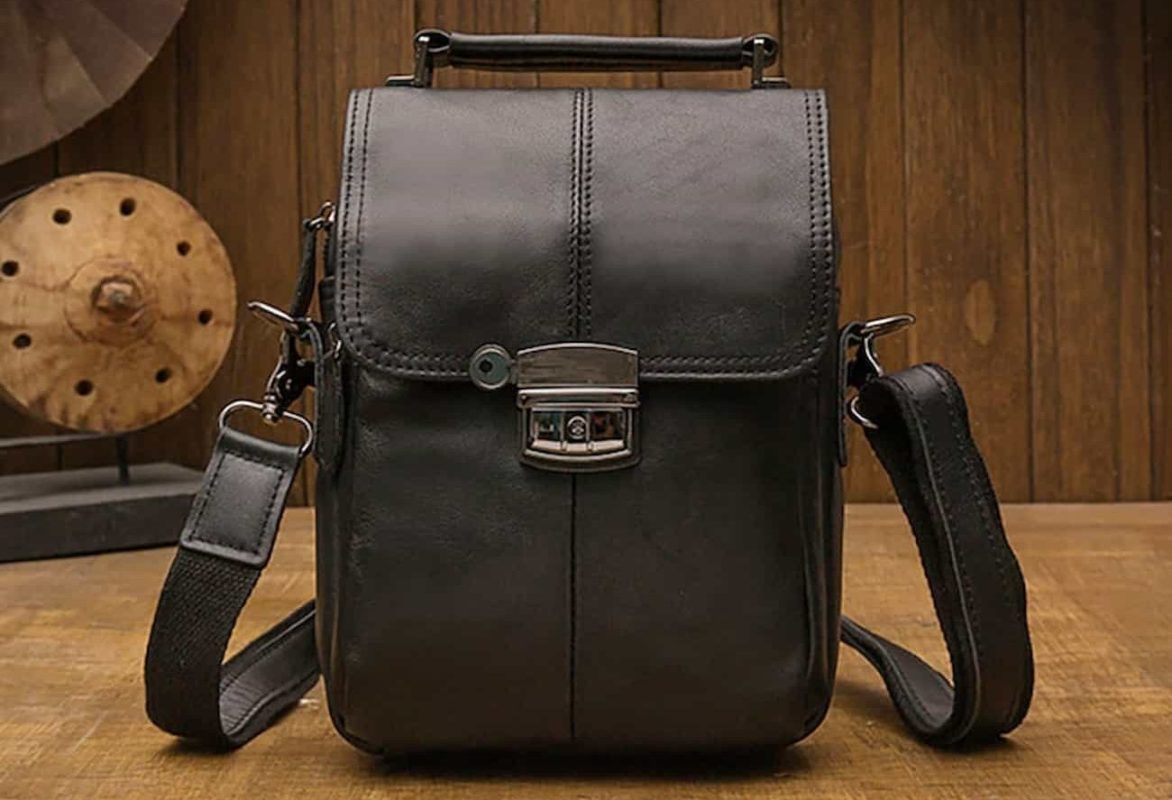  Price and purchase of Men Leather Shoulder Bag + Cheap sale 