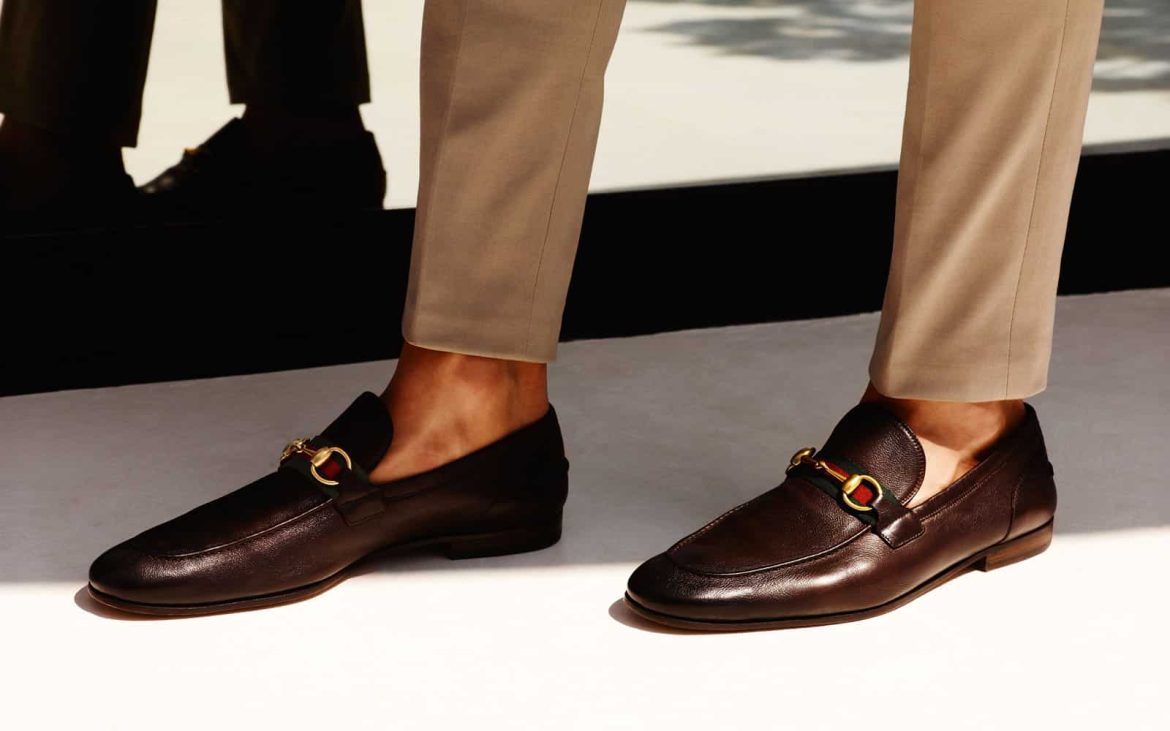 Well Crafted Gucci Leather Shoes | great price