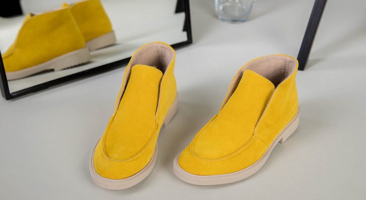  Yellow Patent Leather Shoes Ladies| Reasonable price, great purchase 